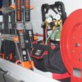 Quick and Easy Access to
Heavier, Bulkier Equipment.